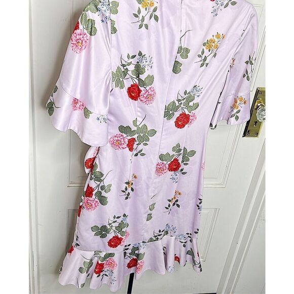 Keepsake The Label Keepsake Pretty One Mini Dress In Lilac Floral Small - Picture 5 of 8